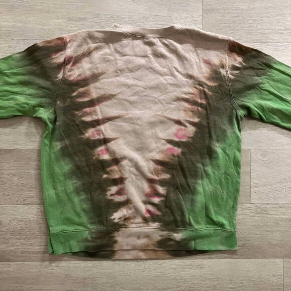 Grateful Dead Forever Tie Dye Long Sleeve Crewneck Sweater - Picture 5 of 6